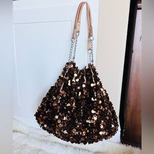 Nicole Lee Sequins Bucket Bag‎